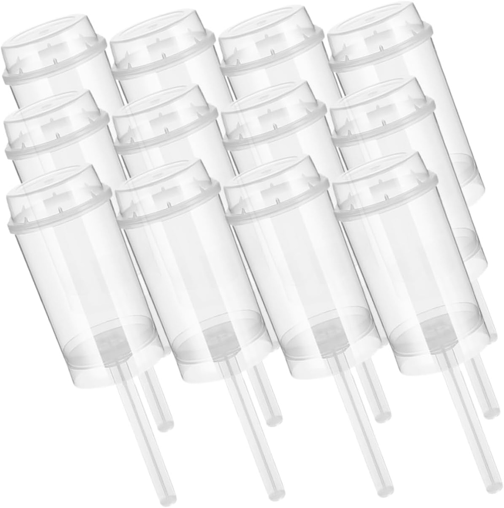LIFKOME 30pcs Round Cake Push Pops Holders Food-Grade Leakproof Cupcake Push-Up Molds for DIY Baking Cake Decoration Tool for Parties and Events