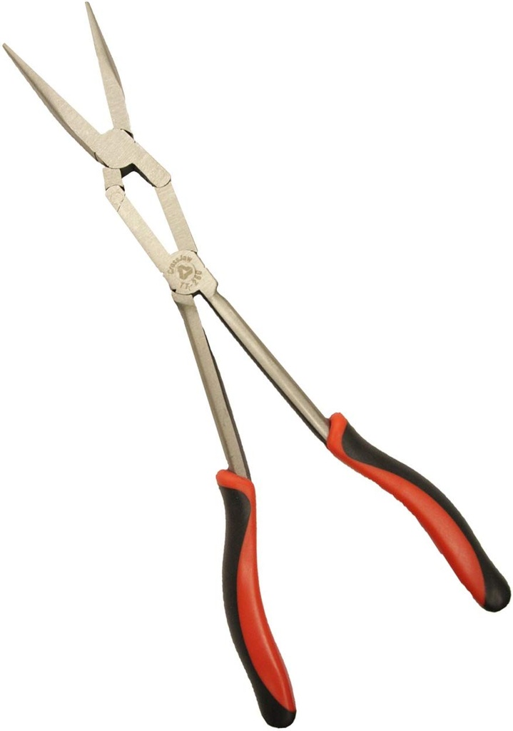 Triplett TT-260 CrossJaw 13-inch Extended Reach Needle Nose Pliers