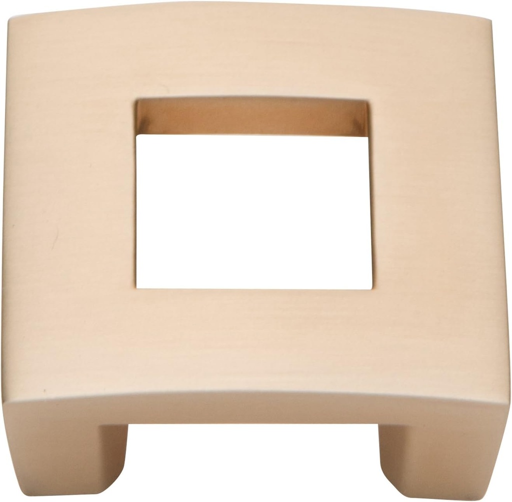 Atlas Homewares 255-CM Centinel Collection Champagne 1.75-Inch Square Knob