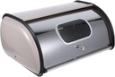 1pc Bread Holder Modern Bread Box Window Countertop Storage Bin for Kitchen Shop