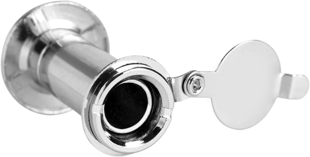 220 Degree Wide Viewing Angle Heavy Duty Door Viewer, Suitable for Wood, Fiberglass or Metal Doors, Easy to Install, Zinc Alloy Material