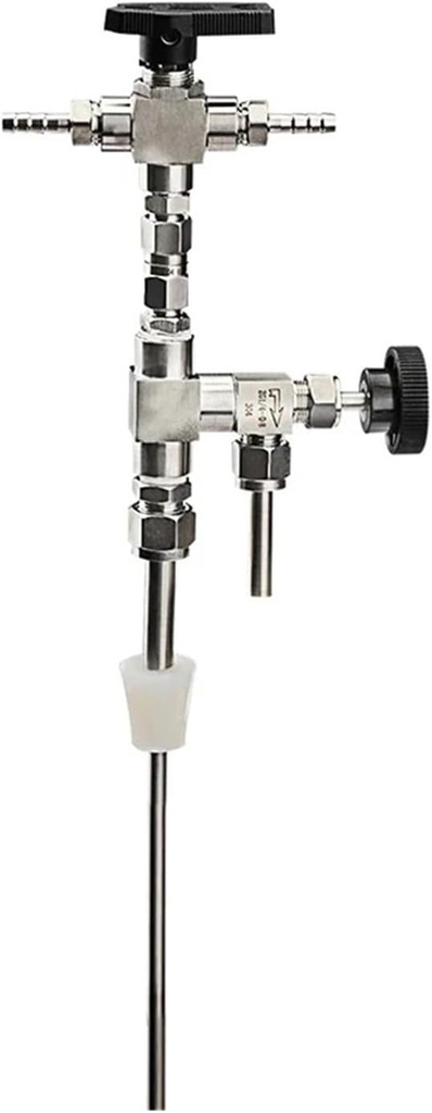 Brewing Accessories Counter Pressure Beer Filling Machine,Stainless Steel Beer Bottle Filler,Co2 Beer Bottle Growler Filling for Beer Brewing Brewing Accessories(A)