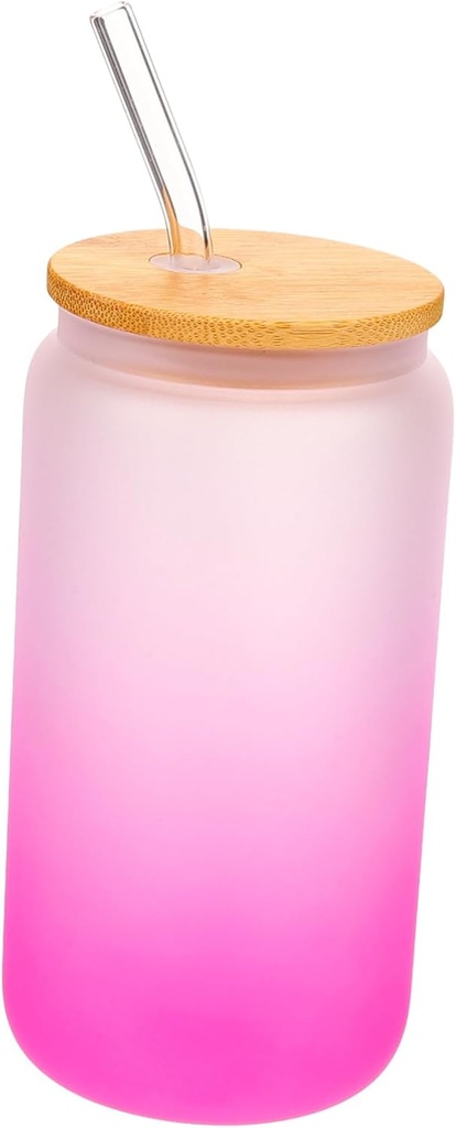 Glass Water Cup Coffee Mug Milk Bottle Water Cup for Birthday Christmas Graduation