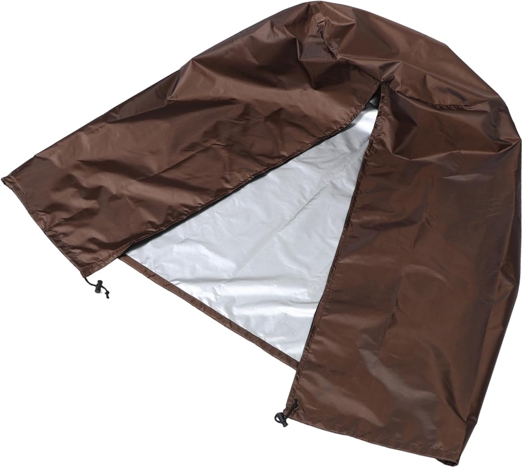 SUPVOX Heavy Duty Outdoor Heater Cover Windproof and Durable Protector for Patio Heaters for Gardens and Terraces Secure and Easy Installation