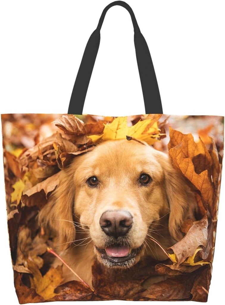 Famame Canvas Tote Bag Large Women Casual Shoulder Bag Handbag Reusable Multipurpose Shopping Grocery Bag For Outdoors…