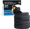 2025 Upgraded 50FT Non-Expanding Garden Hose, Lightweight, Flexible Ultra-Light Water Hose, Burst-Resistant, Lead-Free, Anti-Kink, High-Pressure