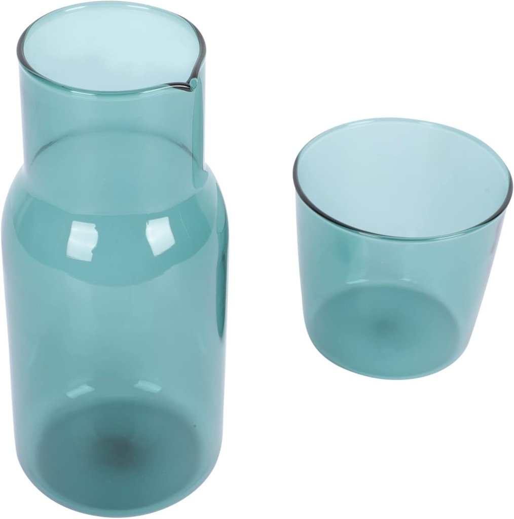 SECFOU Unbreakable Glass Drinking Cups Kit 1 Set of Small Water Cups for Home