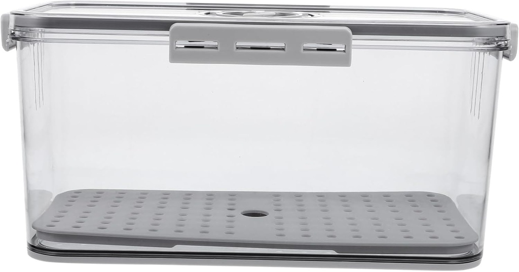 Air-tight Box for Food Storage Lids Airtight Bread Storage Container Timing Recording