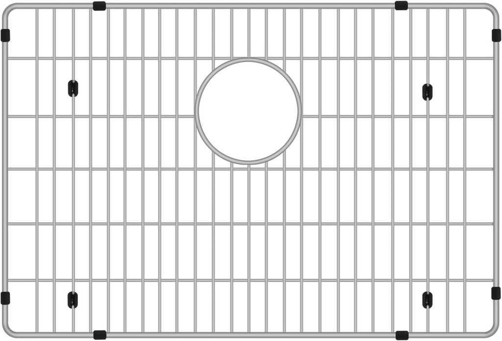 EBG1914 Stainless Steel Sink Grid Protectors for Kitchen Sink, 19" x 14" Bottom Protector Grid for Kitchen, Bathroom, Yard, Office, Basement, Garage