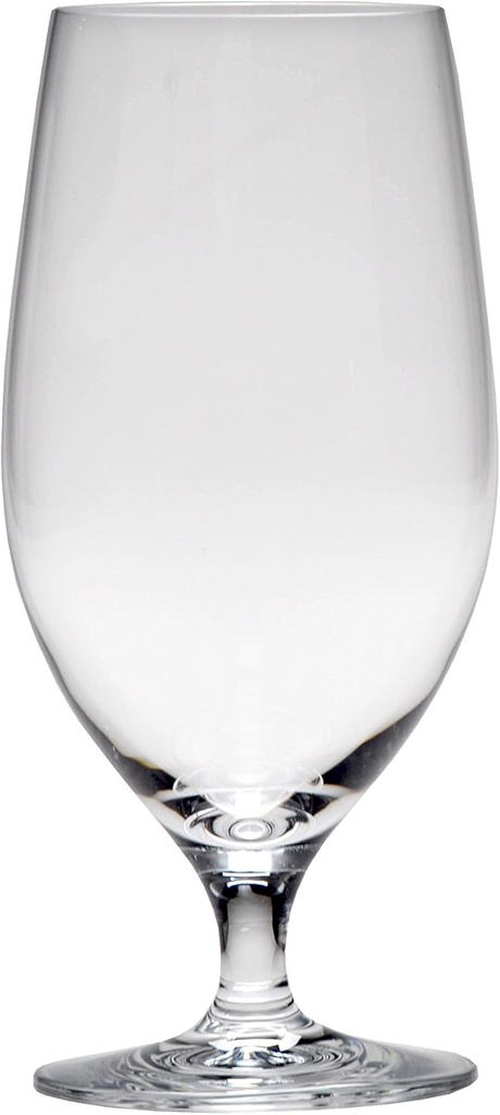D&V Valore, Break-Resistant, European Crystal Glass, Water or All Purpose Glass, 17 Ounce, Set of 6