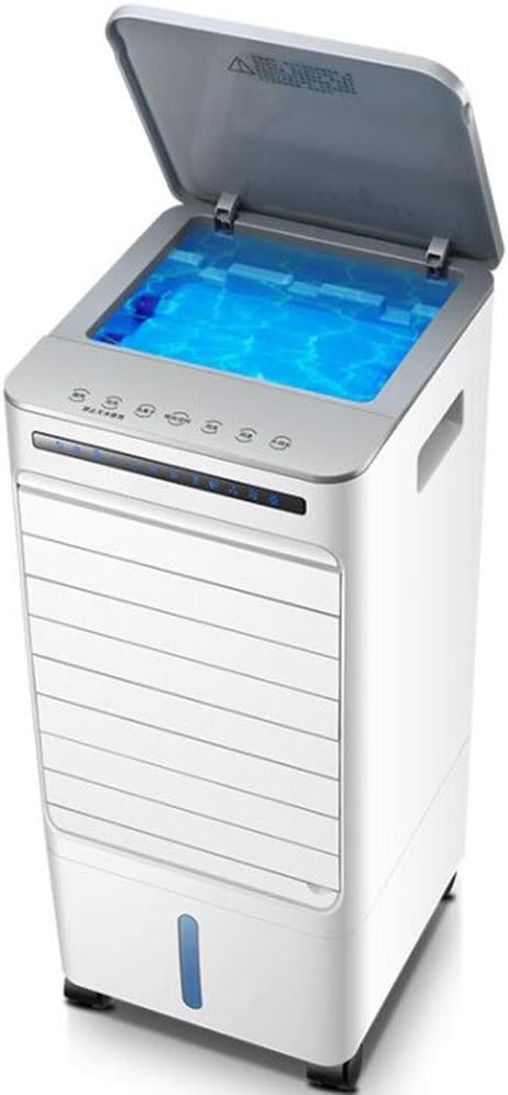 Cooling Fans Air Conditioner Fan,3 Speed,90° Oscillation,7H Timing Humidifier Cooler Evaporative Air Cooler Cooling Fan for Office, Dorm, Room, Outdoor 60W 3 Speed Setting