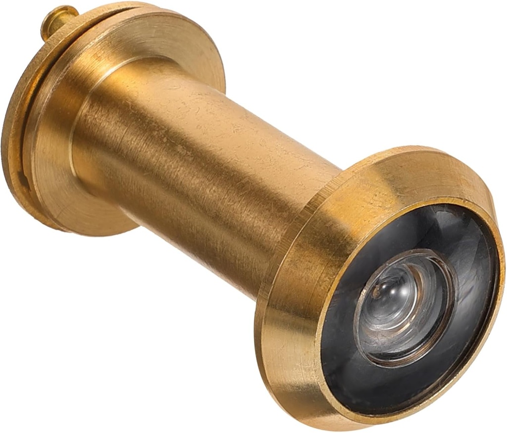 Mikikit Security Door Viewer Adjustable Peephole Wide Angle Door Peephole Viewer Privacy Cover Suitable for Hotel Apartment