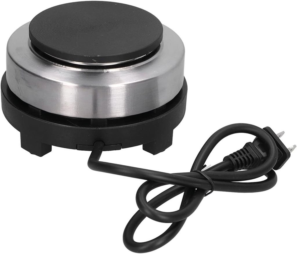 Tea Pot Heater, Mini Temperature Controlled Convenient Electric Stove Stainless Steel for Restaurant for Kitchen