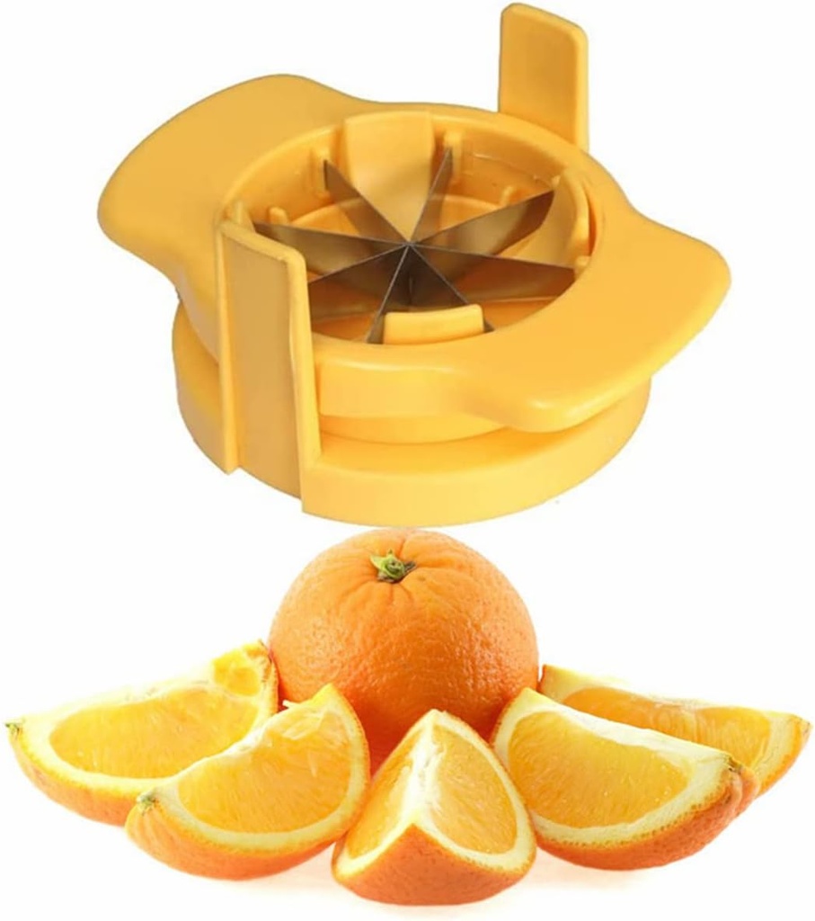 1 pc Lemon Separator & Orange Slicer Juicer Divider -Fruit knives & Orange Peel Cutter - Fruit & Vegetable Tool - Lemon Cutter - Kitchen Tool - Random Color