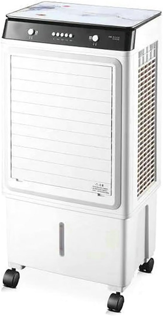 Evaporative Air Cooler, Personal Swamp Cooler with Large Water Tank and 3 Speeds, Fast Cooling Portable Air Conditioners for Room