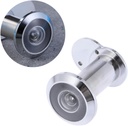 Veemoon Security Door Peephole Viewer Zinc Alloy Matte Door Viewer Shutter for Home Office