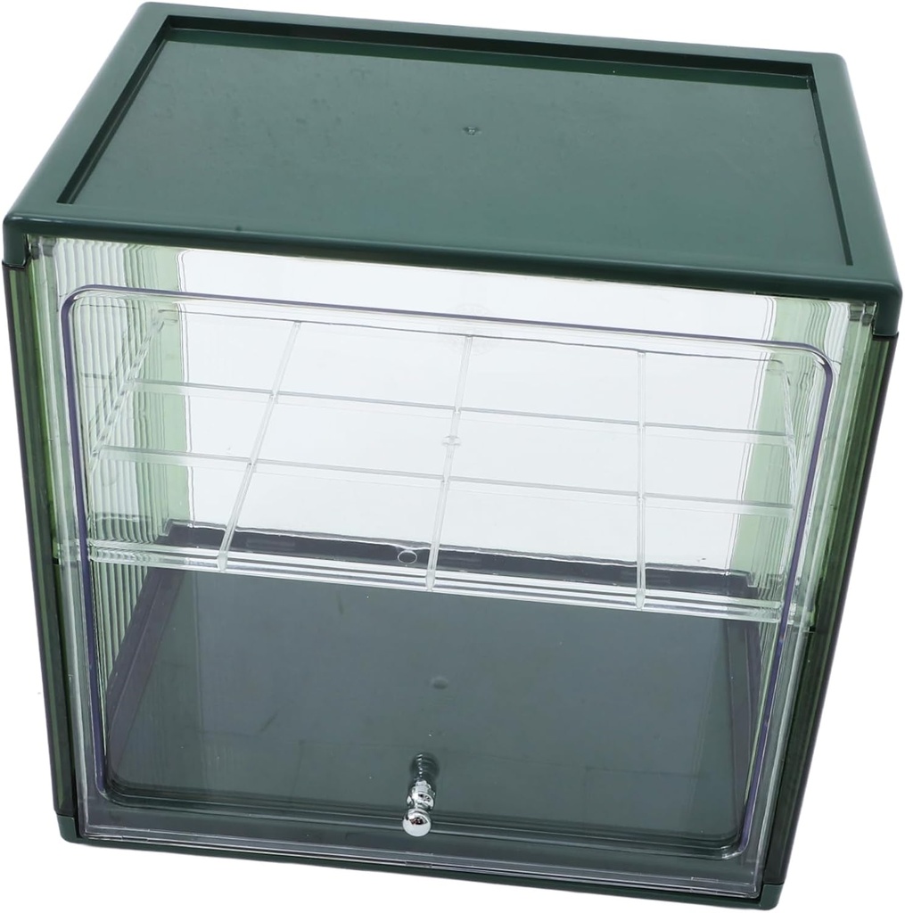 Bread Box Alternative Double Layer Bread Storage Lids Kitchen Food Storage Container