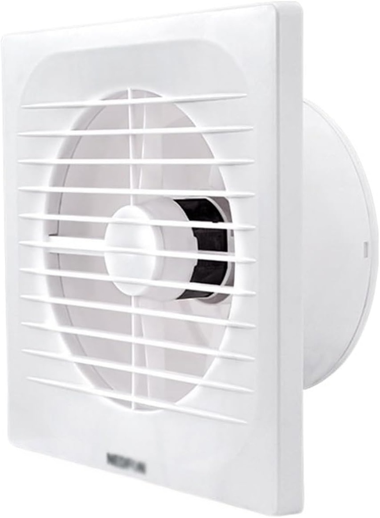 ventilation fan Bathroom Exhaust Fan Ventilation Powerful Exhaust Fan Mute Window Wall Kitchen Glass Household Ventilation Fan With Non-return Valve powerful bathroom extractor fan (One Color 15*15cm)