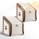 Chair Cover, Outdoor Lawn Chair Covers Waterproof, Patio Furniture Deck Chair Covers for Adirondack Chairs, 2 Pack, 29W x 30D x 36H