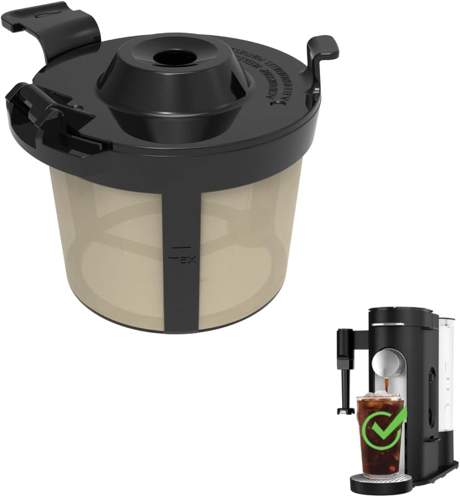 Coffee Basket Compatible with Ninja Coffee Maker, Reusable Basket Filters for Ninja PB051 & PB041ST, 1pack