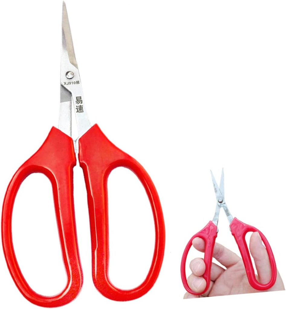 Kisangel Pruning Scissors Professional Gardening Shears for Cutting Flowers Fruit and Plants Ergonomic Design for Easy Use Florists Orchards and