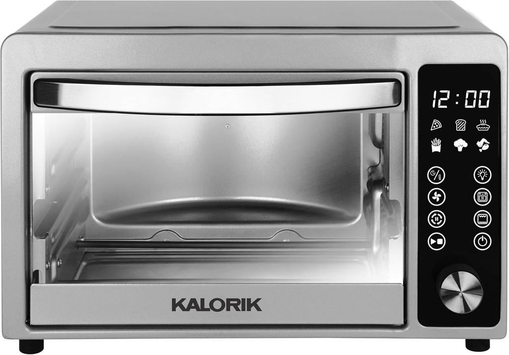 Kalorik 22 Quart Digital Air Fryer Toaster Oven, Stainless Steel (AFO 52352 SS)