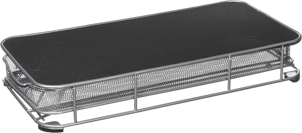 Bakaji - Coffee Capsule Holder Organizer Drawer - Organizer for Nespresso, Nescafè, Lavazza Capsules - Perfect for Capsules and Pods - Made of Metal - Measures 36 x 28 x 7.5 cm