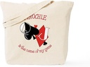 CafePress Pinochle Tote Bag Reusable Natural Beige Canvas Shopping Bag