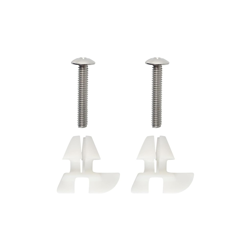 Toilet Seat Bolts for Kohler 1239016 Hardware Pack, for Kohler Toilet Seat Parts Replacement