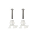 Toilet Seat Bolts for Kohler 1239016 Hardware Pack, for Kohler Toilet Seat Parts Replacement