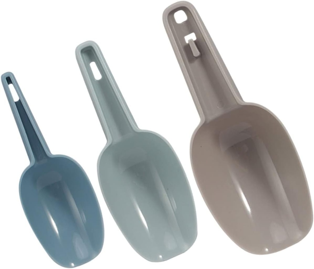 1set Ice Shovel Set Baking Scoop Set Assorted Ice Scoops Flour Kitchen Cereal Tool Plastic Cereal Shovel Versatile Home Supplies