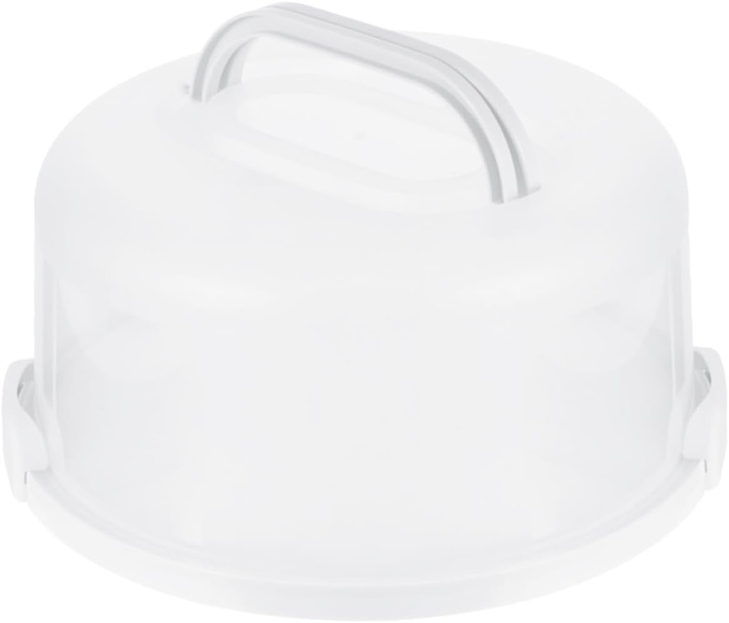 PRETYZOOM Handheld Cake Carrier Box Cake Storage Lid Dessert Box Reusable Birthday Bakery Packaging