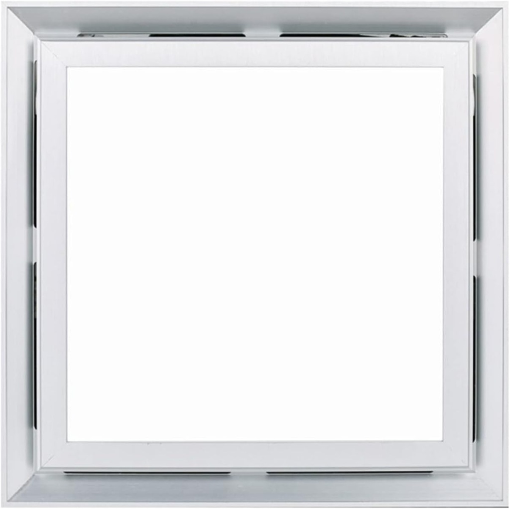 Household Ventilation Fans Integrated Ceiling Led Lighting Ventilating Fan, 2-in-1 Silent Exhaust Fan with Light, 30×30cm Ceiling Ventilating Fan for Bathroom Kitchen Air Ventilation Fan