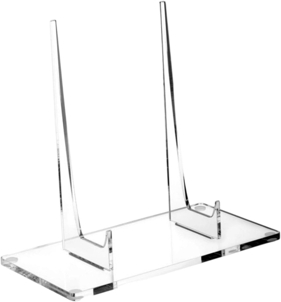 Plate Stand for Display, Clear Acrylic Picture Frame Holder, Plate Holder Display Stand, 1PC