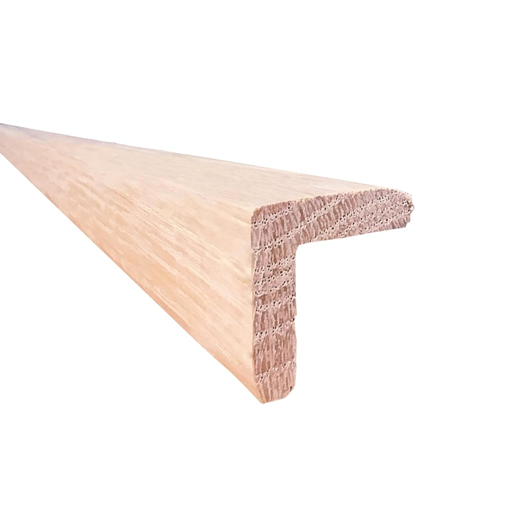 1x1 Outside Corner Trim Moulding, Real Hardwood, The Millwork Outlet (Red Oak, 94")