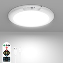 Rechargeable Motion Sensor Closet Light with Remote - Motion Sensor Light Battery Powered, 400LM Wireless Closet Lights Motion Sensored for Closets Shower Bathroom Hallway Pantry,3000K-6500K