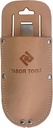 TABOR TOOLS Leather Holster for Pruning Shears, Sturdy Craftsmanship Tool Belt Accessory Sheath, Fits Most Garden Scissors. H1.