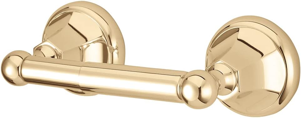 Kingston Brass BA4818PB Metropolitan Toilet Paper Holder, Polished Brass, 8-3/4"