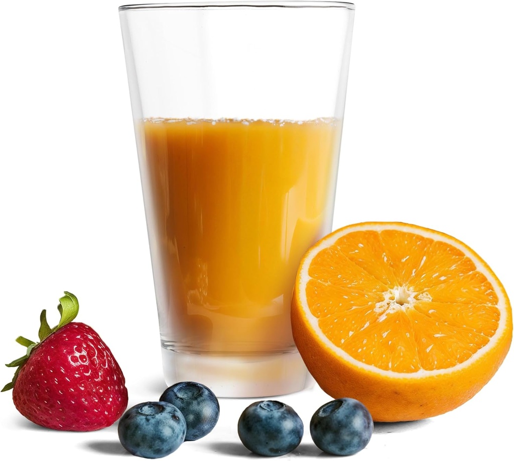 Vikko 9.5 Ounce Water Tumblers, All Purpose Drinking Glasses, Thick and Durable Construction, Tapered Design, Dishwasher Safe, Set of 12 Tall Glass Tumblers