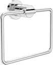 Delta Nicoli (1-Pack) Hand Towel Holder Polished Chrome Towel Racks for Bathroom Wall Square Towel Ring Holder for Bath Towel Hanger for Kitchen, Bathroom Accessories NIC46-PC
