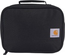 Carhartt Insulated 4-Can Lunch Cooler for Men and Women, Fully Insulated and Water Resistant, Black