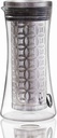 Penguin Coffee- Cold Brew Iced Coffee Maker 1.2 Liter- Customers Spoke, We Listened. Version 2.0 Now Available! Thicker, Stronger Glass Pitcher. Dual Layer Stainless Steel Filter w Microscopic Holes