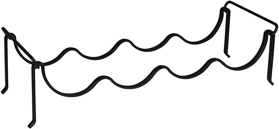 Spectrum Diversified Ashley Stacking 4 Bottle Wine Rack, Black