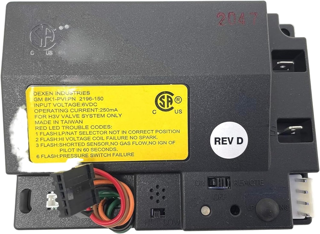 OEM - HHT Heat N Glo 8K1-PVI Control Module (2196-150) - Original OEM Part