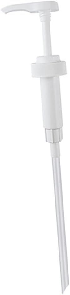 Alipis Syrup Dispenser Pump 15ML Press Pump Head Food-Grade Plastic Nozzle for Smoothies and Beverages for Home and Store Use