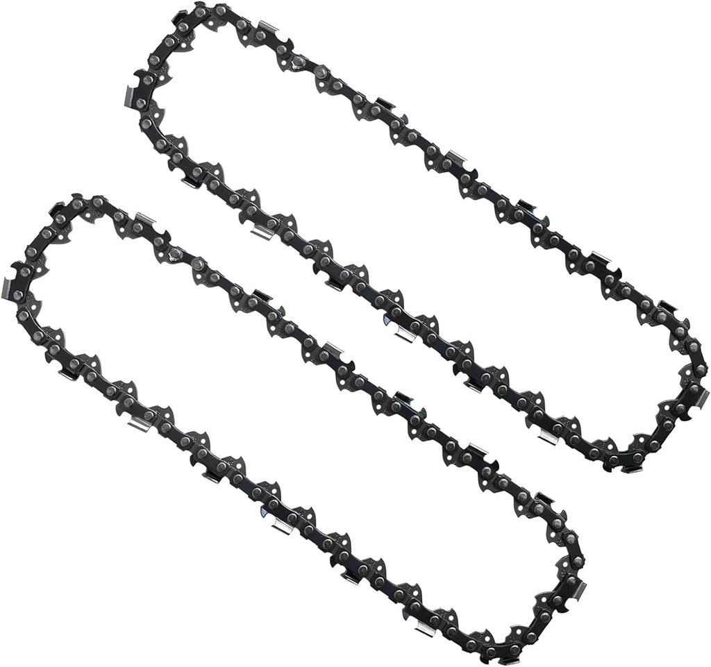 2PC 8 Inch Pole Saw Chain for Dewalt DCPS620B DCPS620M1 Chainsaw, 8" Replacement Chain for Dewalt DCCS623B DCCS623L1