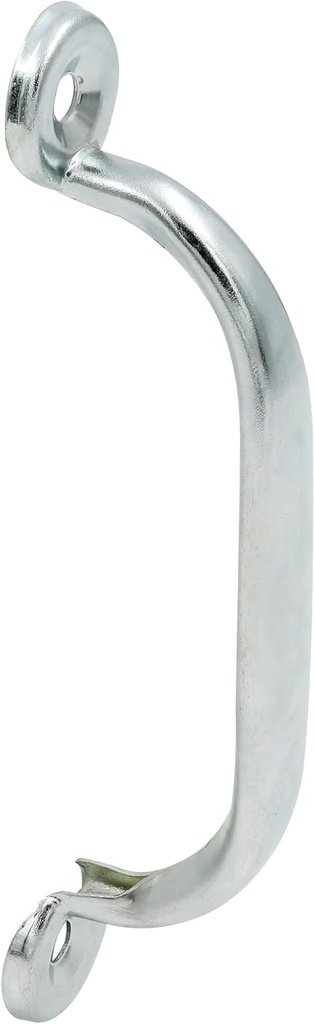 Prime-Line K 55110 Storm and Screen Door Handle 4-3/4 in. (4 in. Hole Center) with Screws, Zinc Plated (Single Pack)