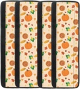 Autumn Harvest Pumpkin Refrigerator Door Handle Covers Set of 4 Fall Decor Dishwasher Oven Fridge Handle Cover for Kitchen Appliances