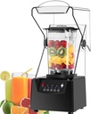 Professional Blender Smoothie Mixer with 2L Container, Smart Timer and Pre-programed Peak 2200W Power Mixer 5 Speeds Controlfor/Ice/Smoothie/Dessert/Nuts（2 Cups）