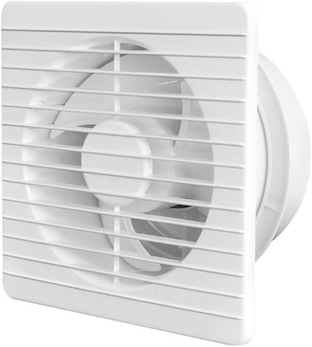 Ventilation fan Kitchen, Bathroom Exhaust Fan Wall Mounted BathroomStrong Silent Exhaust Fan, 25 * 25cm Bathroom